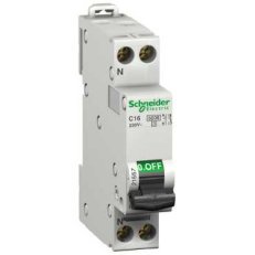 Schneider 21560 IDPNN MCB 1P-N 32A C 6000A 10KA 230V