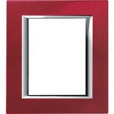 Legrand HA4826RC BTAX RÁMEČEK 3+3 ČÍNSKÁ ČERV.