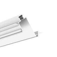 LED hliníkový profil KLUŚ POKET neanodizovaný 2m, A01179N_2