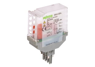 Reléový modul jmenovité vstupní napětí: 24 V DC 2 spínací kontakt WAGO 2042-3014
