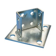 45° zakladna pro vzpěru typu AA, žárově pokoveno, 150 x 100 mm ZGA507 313823