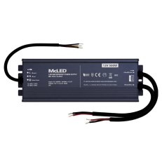 Napájecí zdroj 500W, DC12V/41,67A, IP67, hliníkové provedení