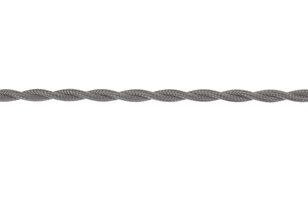 Splétaný kabel 2x0,75 šedý T-LED 111403