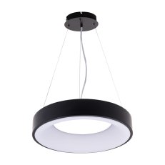 ZULU KZD60-B černé kulaté závěsné TRIAK CCT LED svítidlo T-LED 105546
