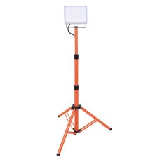 LED reflektor s vysokým stojanem 50W 4500lm 4000K kabel se zástrčkou IP65