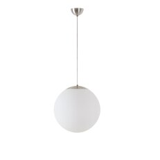Závěsné svítidlo se skleněným stínidlem OSMONT ADRIA S3 13W IP40 E27 nerez