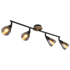Stropní svítidlo MUBBY černá 4xE14,max. 25W 230V GLOBO 54311-4