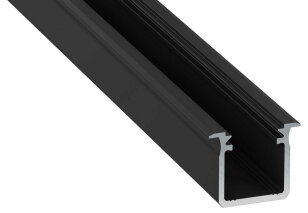 Hliníkový profil AL-PROFIL G BLACK 1M (10-0072-10) GREENLUX GXLP1042