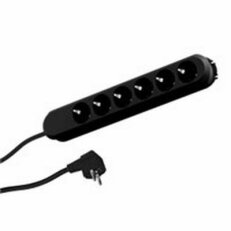 Bachman 381.150K SMART 6xCEE7/3 bk 1xswitch power 1,5m CEE7/7