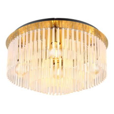 Stropní svítidlo GORLEY zlatá 5x60W E27 IP20 GLOBO 15698D1M