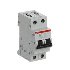 S202M-B63 2F jistič 63 A char. B 10kA ABB 2CDS272001R0635