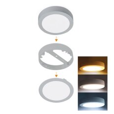 LED mini panel koupelnový 2v1, 3CCT, pod