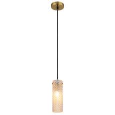 Závěsné svítidlo KAROLO zlatá matná 1x40W E14 IP20 GLOBO 15775H