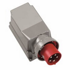 CEE přívodka  5P/125A/400V IP67 nástěnná ABL G54S35