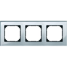 Rámeček M-Elegance 3násobný Diamond Silv SCHNEIDER 489360