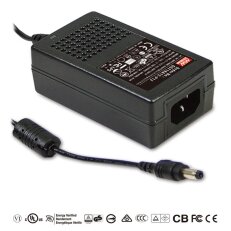 Stolní adaptér 18W 48V 375mA MEAN WELL GST18A48-P1J
