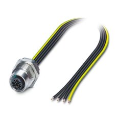 Přístrojový konektor zezadu stěny SACC-DSI-M12FSS-4CON-M16/1,0PEX 1238590