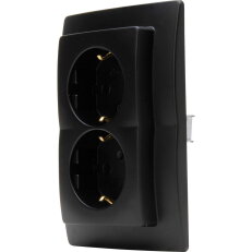 941150080 Double earthed socket outlet,