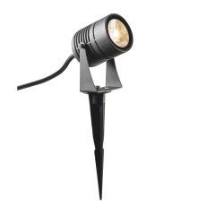LED SPIKE LED venkovní svítidlo s trnem antracit IP55 3000K 40°. SLV 1002201