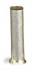 Dutinka, objímka na 1,5mm2/AWG 16 bez plastového límce stříbrná WAGO 216-104