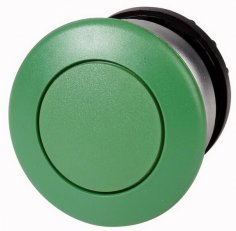 Eaton M22-DRP-G Tlačítko hřibové, aretace, titan, štítek zelená, hřib zelená