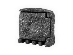 STONE 2ZT zahradní elektro-kámen (2x zásuvka 1x časovač) šedá PANLUX PN42000003