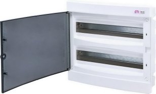 Zapuštěná rozvodnice ECM 2x18PT 36M (2x18) IP40 ETI 001101083