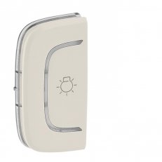 VALENA ALLURE KRYT PRO MYHOME_UP SYMBOL SVĚTLO LEVÝ 1MODULOVÝ BÉŽOVÝ LEGRAND