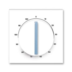 Kryt ovládače časového mechanického 3294M-A00160 41 bílá/ledová modrá Neo ABB