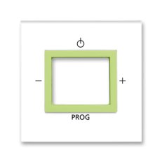 Kryt zesilovače s tunerem FM 3299M-A40200 42 bílá/ledová zelená Neo ABB