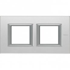 Legrand HA4802M2HVSA BTAX Rámeček2+2 HOR. SKLO MATNÉ