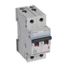 TX3 JISTIČ, 2 PÓLOVÝ, CHAR. D, 32A 6000A LEGRAND 403741