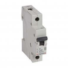 RX3 JISTIČ, 1 PÓLOVÝ, CHAR. C, 40A 6000A LEGRAND 419206