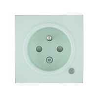 Obzor Elegant DSE 00-84008-000000 Kryt zásuvky jednonásobné Ledově zelená