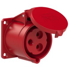 zásuvka vestavná 3-pólová, 32A / 400V, 9