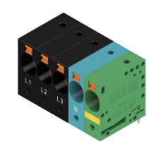 Svorka PCB LUFS 10.00/05/90V 5.0SN BK BX SO WEIDMÜLLER 2878500000