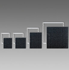 Dvířka pod obklad 200x250mm bílá PVC DEN BRAVEN VE1001
