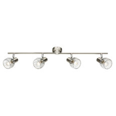 Stropní svítidlo TEXAS nikl 4xE14, max. 40W 230V GLOBO 54809-4