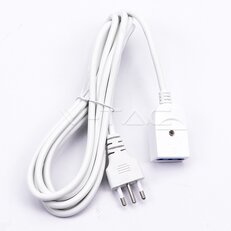 3m extension cable single plug 10A (poly