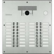 LINEA 300 - ANTIVANDAL INOX VIDEO PANEL S 32 TLAČÍTKY BTICINO 308015