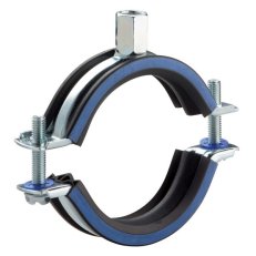 objímka MACROFIX pro potrubí 25 - 31mm, upevnění M8/M10, s gumovou vložkou