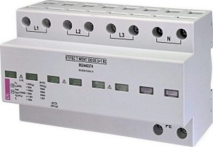 Kompaktní svodič přepětí ETITEC T WENT 320/25 3+1 4p síť TT ETI 002440369