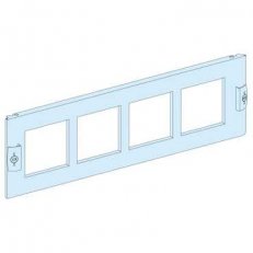 Schneider 03911 Čelní panel pro čtyři přístroje 96x96mm