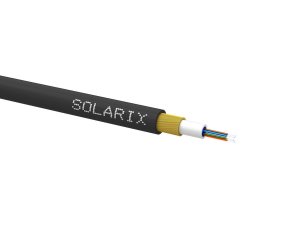 Zafukovací kabel MINI 4vl 9/125 HDPE Fca černý SXKO-MINI-4-OS-HDPE
