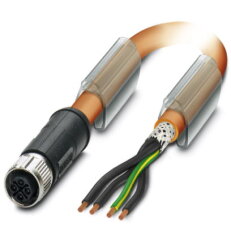 SAC-4P- 5,0-PUR/M12FSS PE SH Napájecí kabel 1424098