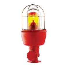 Maják rotační EX 080 RA H 24V, DC, IP66, oranžová, červená, halogen 96042