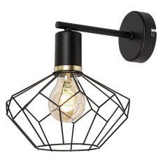 FRAN E27 1x 40W IP20 matná černá RABALUX 71064