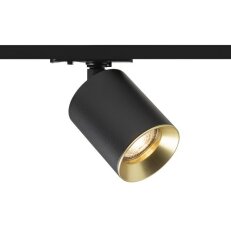 DARIO pro jednookr. lištu černá česaná mosaz 230V GU10 9W RENDL R13871