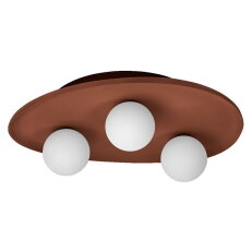 Dekorativní svítidlo LEDVANCE Decor Clay Nest Ceiling 3XG9 Brown