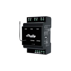 Spínací modul na DIN lištu Shelly Wave PRO 3 3x16A, Z-Wave.